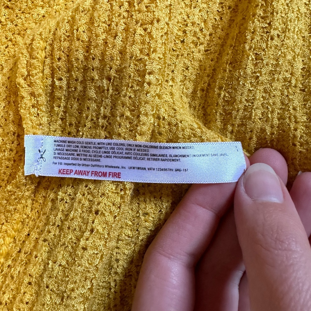 Anthropologie Goldenrod Cardigan - Picture 4 of 5